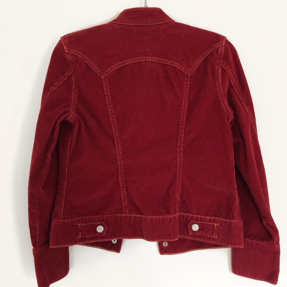 Gap Red Corduroy Jacket - Picture 3 of 8